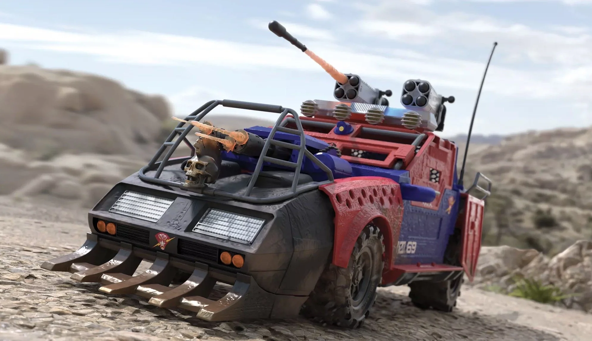 G.I. Joe Classified Series Dreadnok Thunder Machine detail