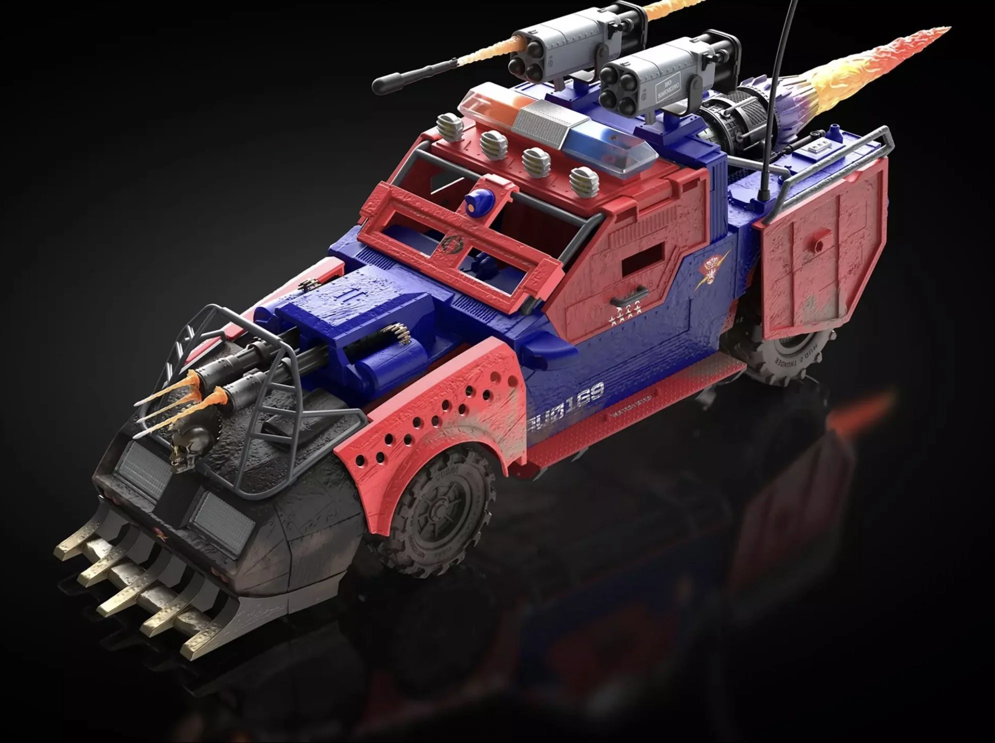 G.I. Joe Classified Series Dreadnok Thunder Machine